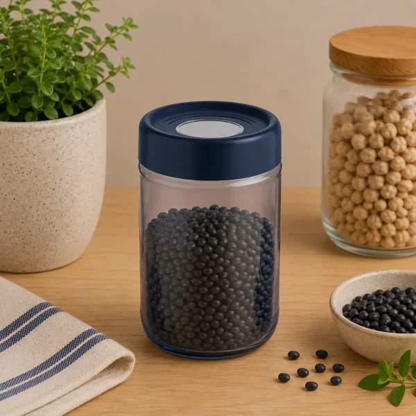 Kitchen Storage Jar Rainbow 660ml Indigo