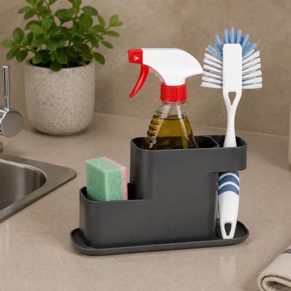 Kitchen Spoon Rest with Sponge Holder Viva