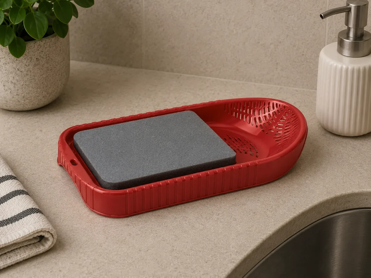 Cutting Board with Colander 36×19.8 cm | 2-in-1 Prep Station