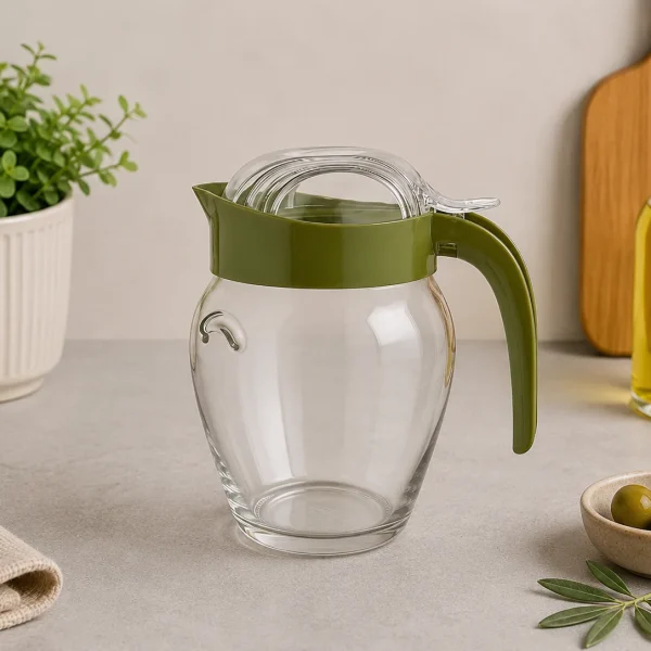 Oil and Vinegar Dispenser 580ml Alegre Glass Pouring Jug
