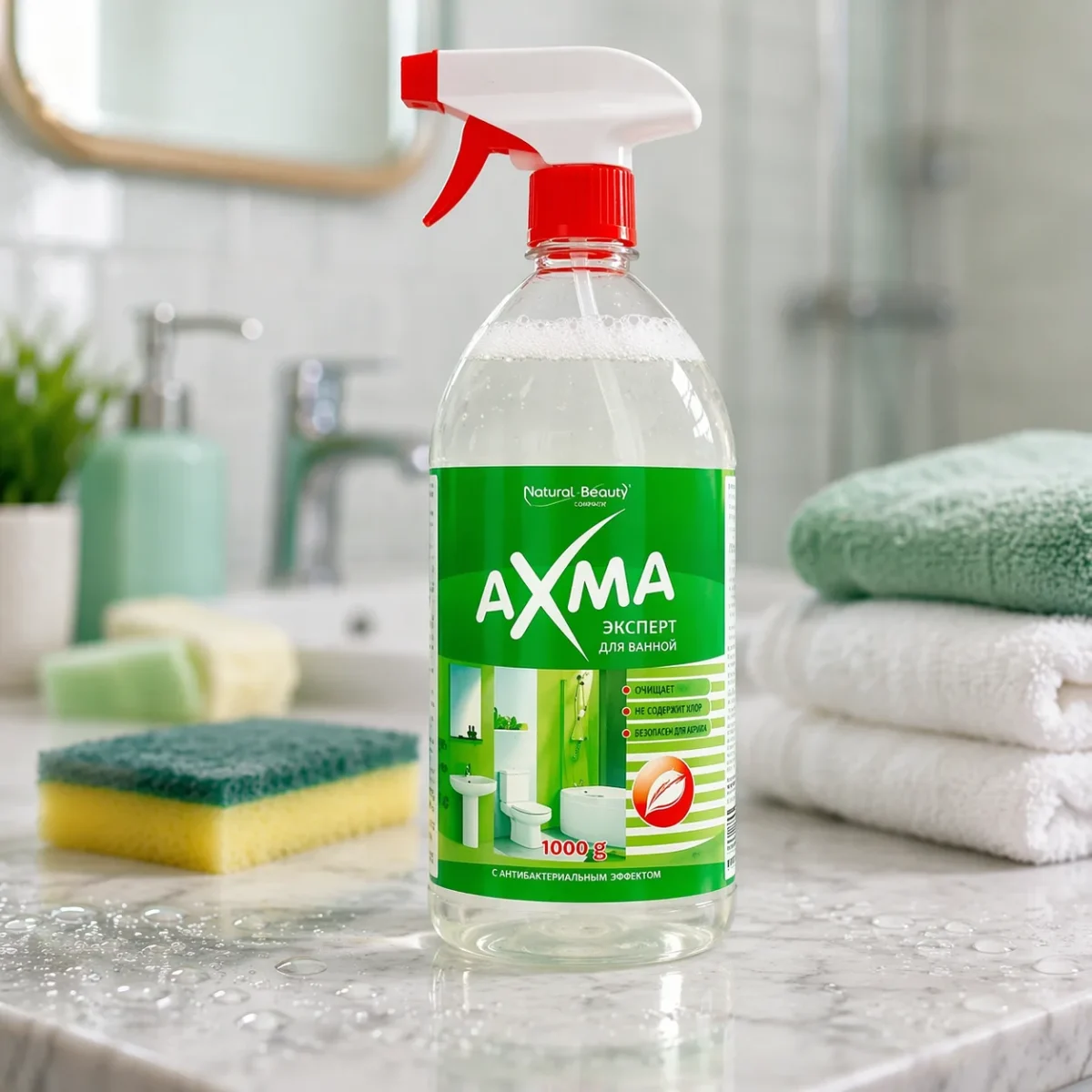 Bathroom Cleaner AXMA Expert 1kg Professional Formula