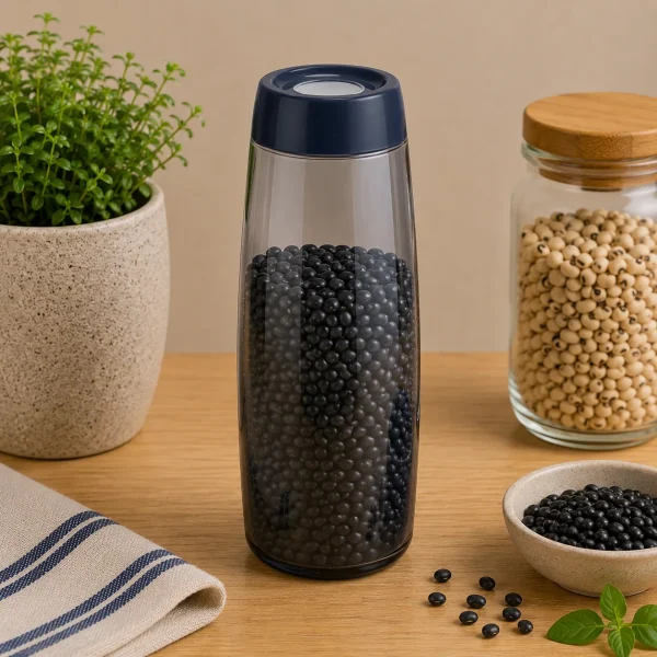 Rainbow Storage Jar 1.5L Indigo Blue - Airtight Kitchen Canister