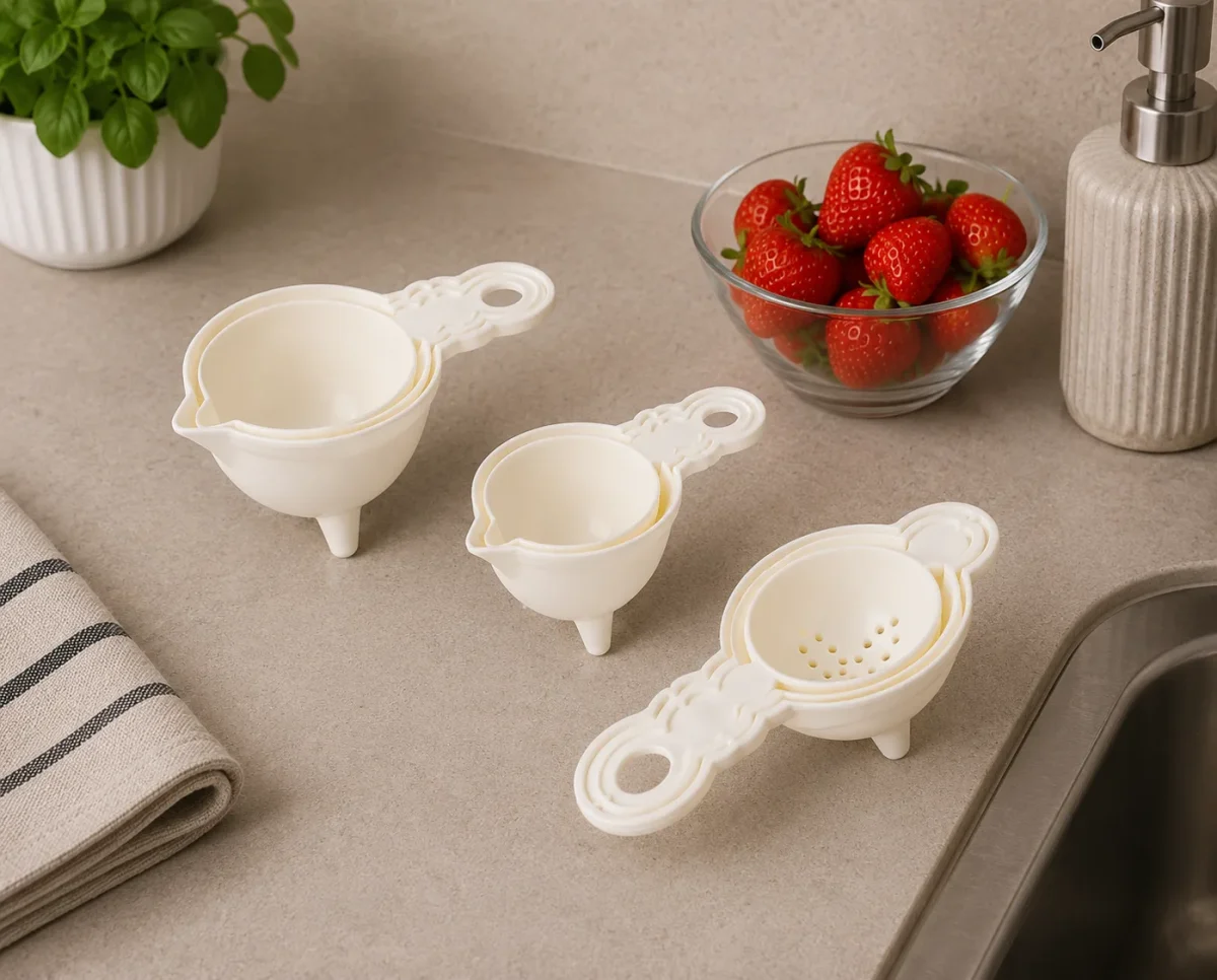Trio Pastry Pouring Set – 3 Squeeze Bottles for Decorating