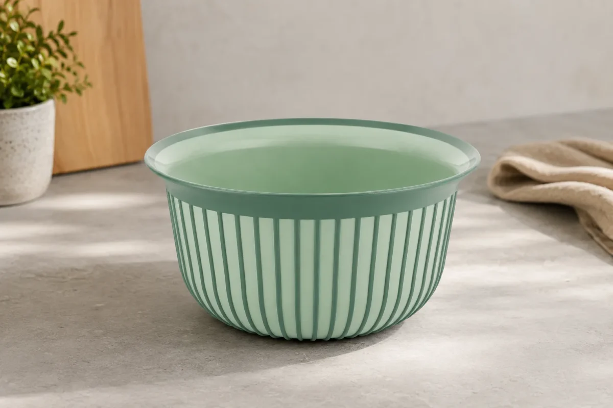 LINY Plastic Mixing Bowl 1L – Lightweight Kitchen & Picnic Essential