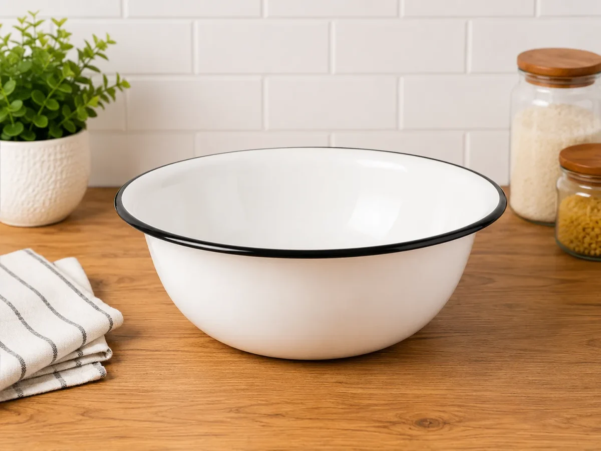 Enameled bowl 1.5 l