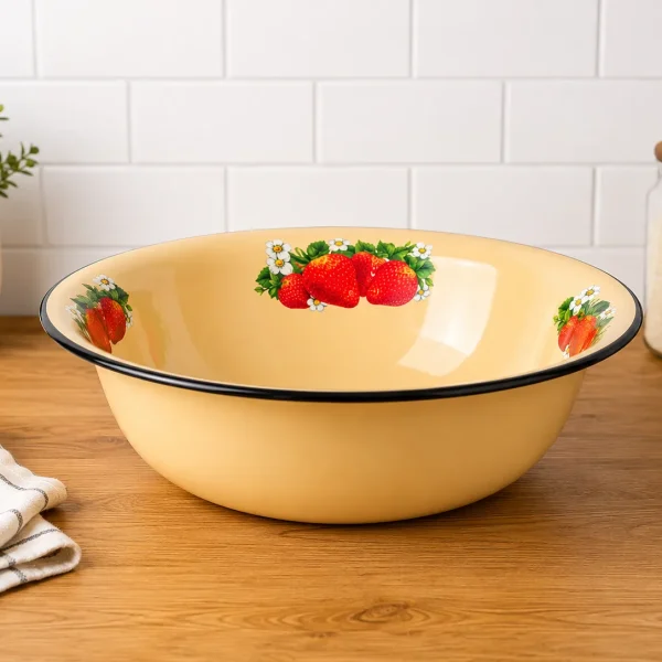 Enamel Basin 12L