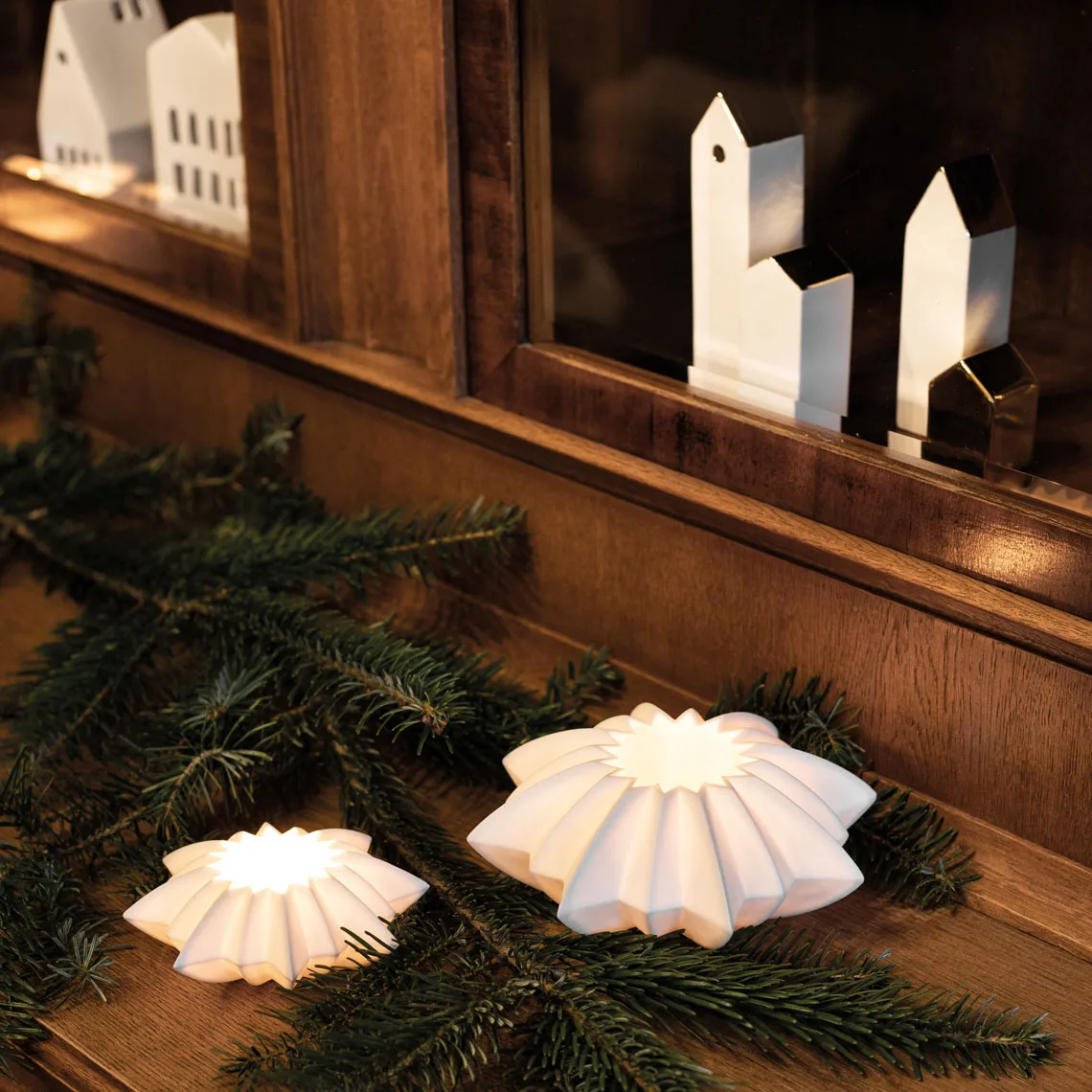 Christmas decoration "Starlights" small 12x4 cm Räder
