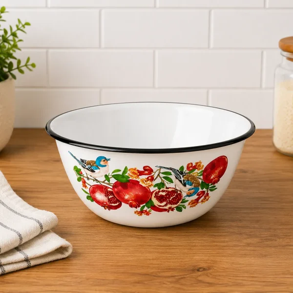 Enamel Bowl 1.5L