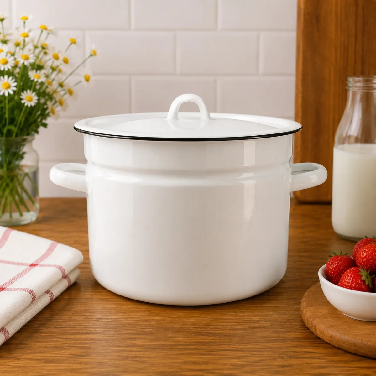 Enamel Pot 5.5L