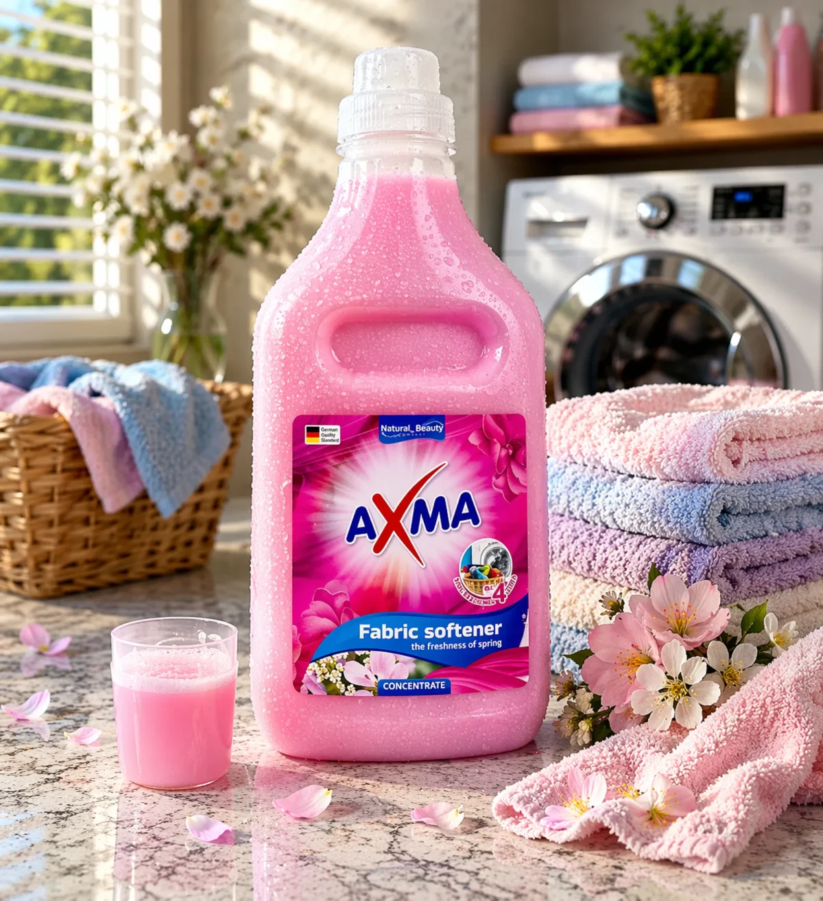 AXMA Fabric Softener (1.5 L) — Spring Freshness