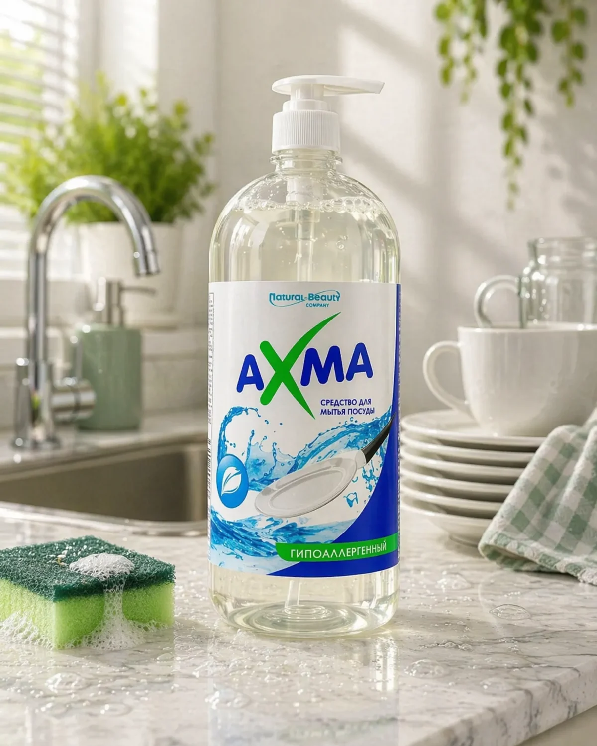AXMA Hypoallergenic Dishwashing Liquid (1 kg)