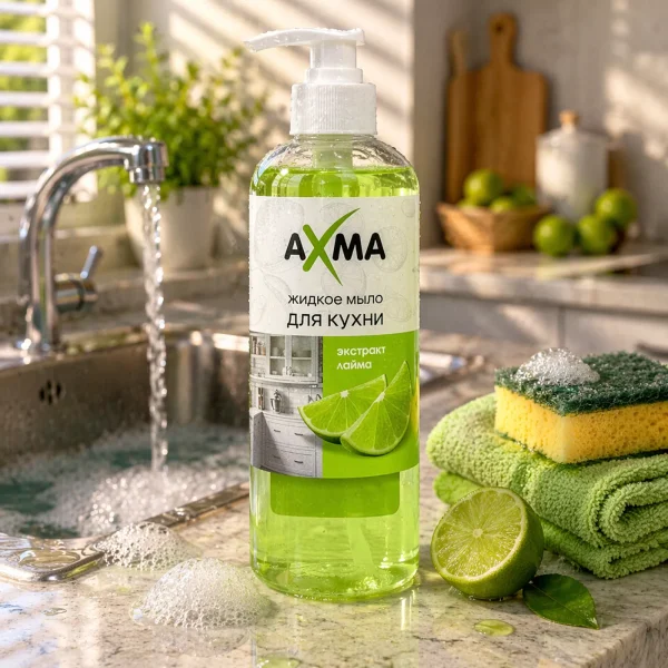 Liquid soap "АХМА" 300g For kitchen use with an odor neutralizer
