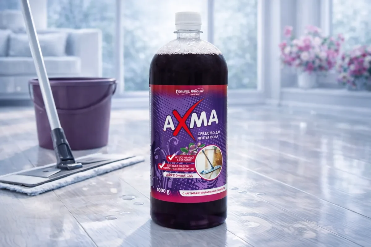 Средство для мытья пола AXMA Flower Garden, 1 кг
