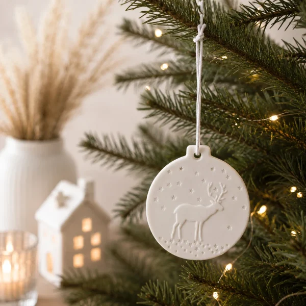 Ёлочное украшение "Reindeer" Ø 6 см