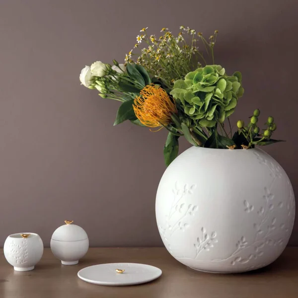 Ваза "Golden Bird" Porcelain stories 25/22 см