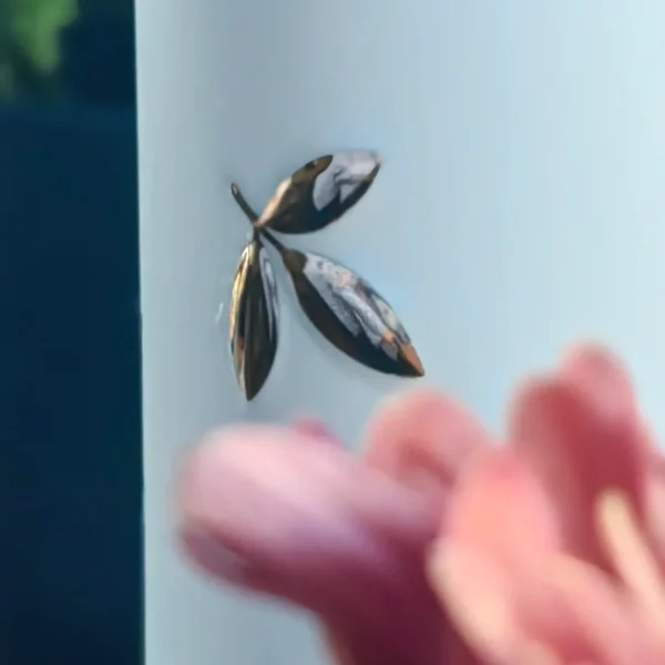 Ваза "Leaf" малая Porcelain stories 21/8 см