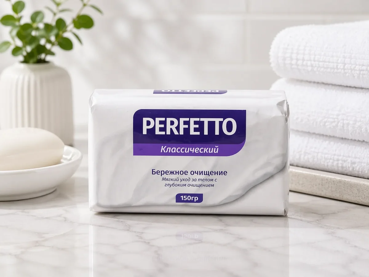 Туалетное мыло Perfetto 150 g Классическое