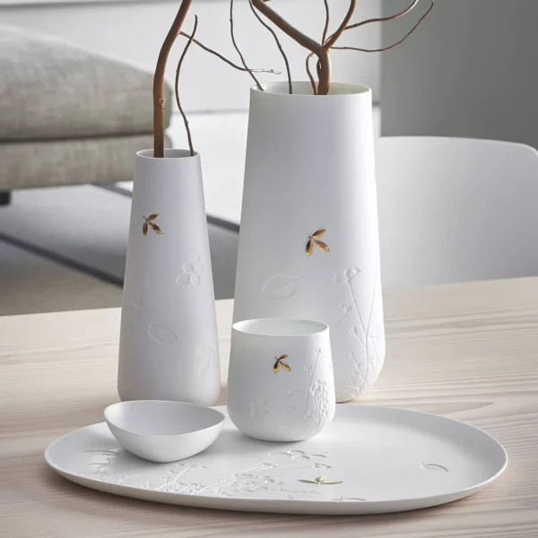 Ваза "Leaf" малая Porcelain stories 21/8 см