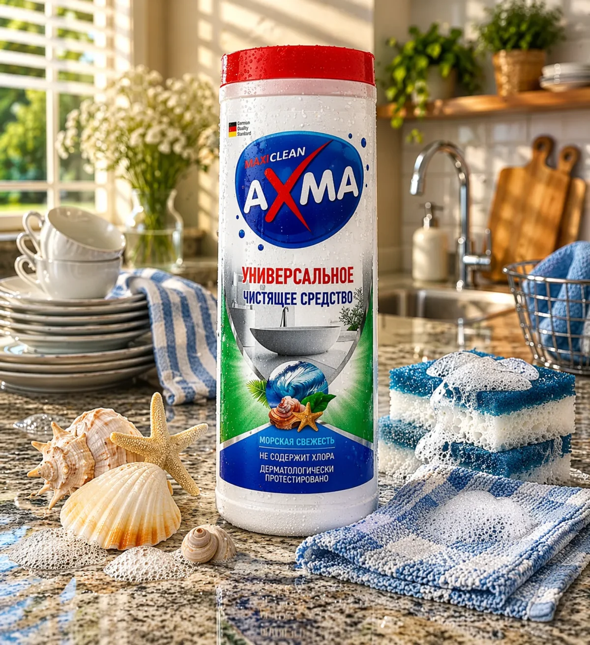 Universaalne puhastusvahend AXMA (500 gr) mere värskus
