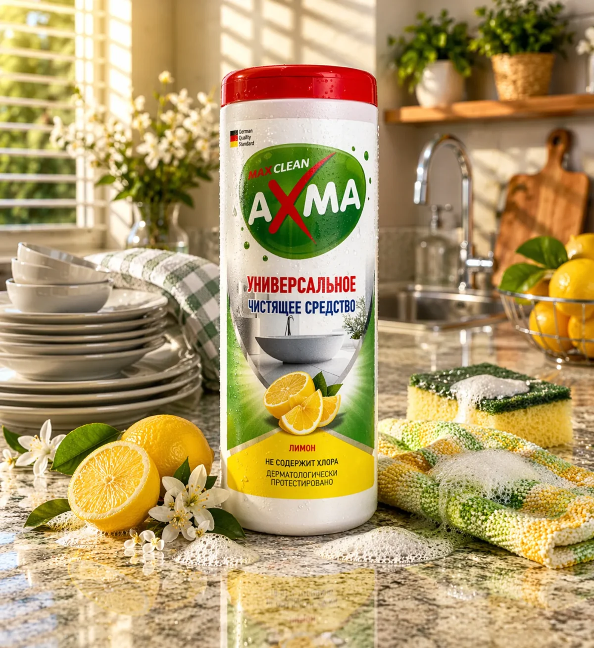 Universaalne puhastusvahend AXMA (500 gr) sidrun