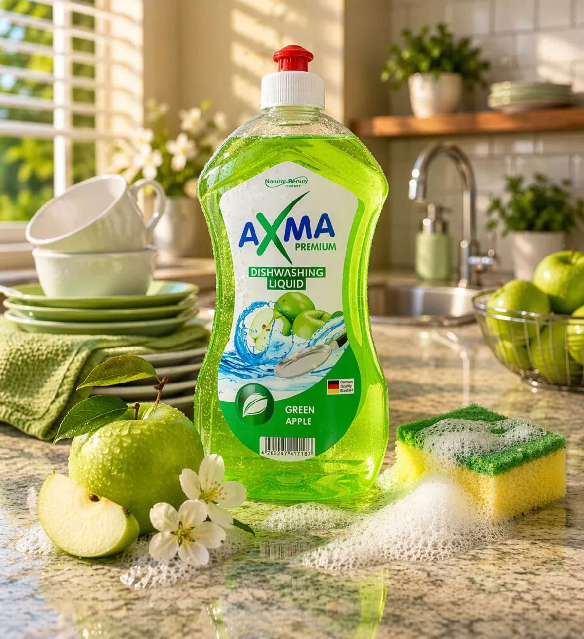 Nõudepesuvahend AXMA (520 gr) õun