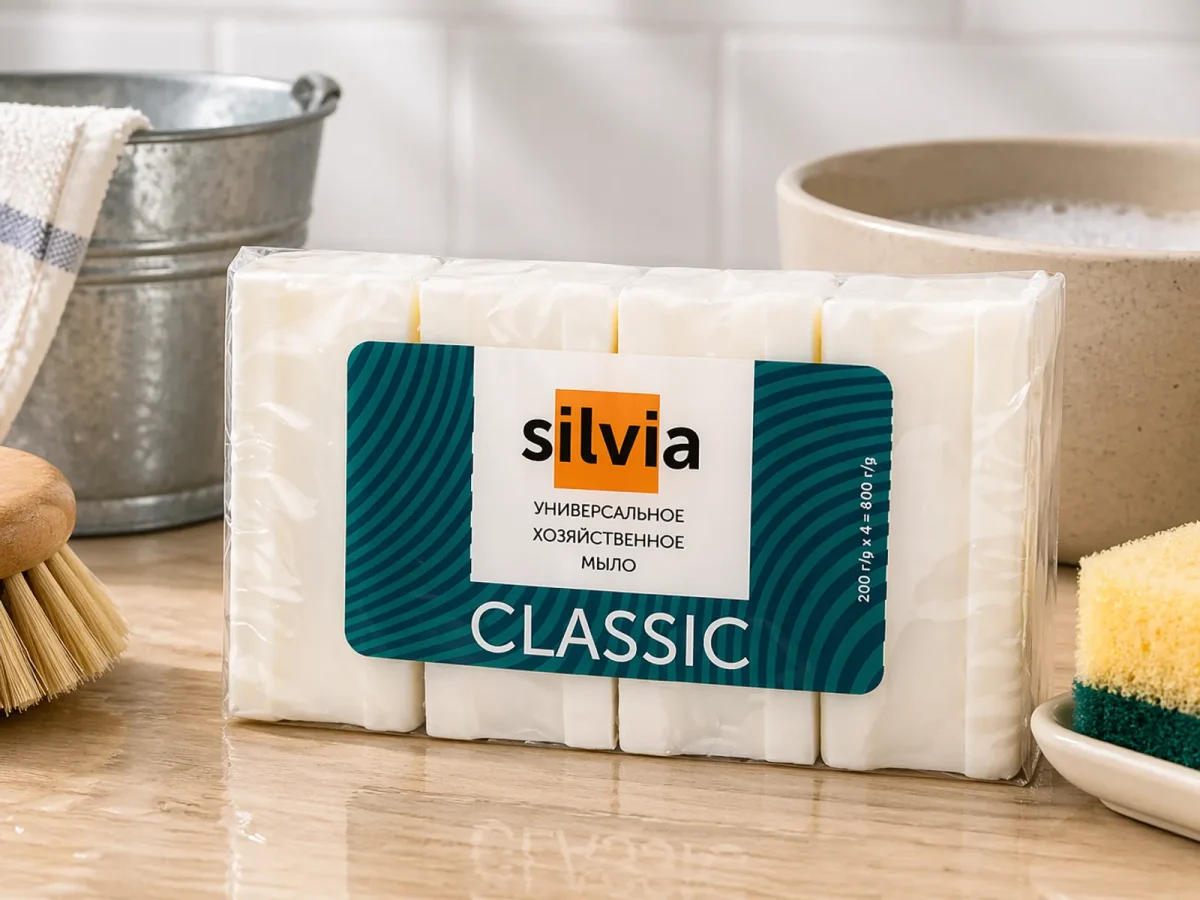 Majapidamisseep Silvia 4x160 g Klassikaline