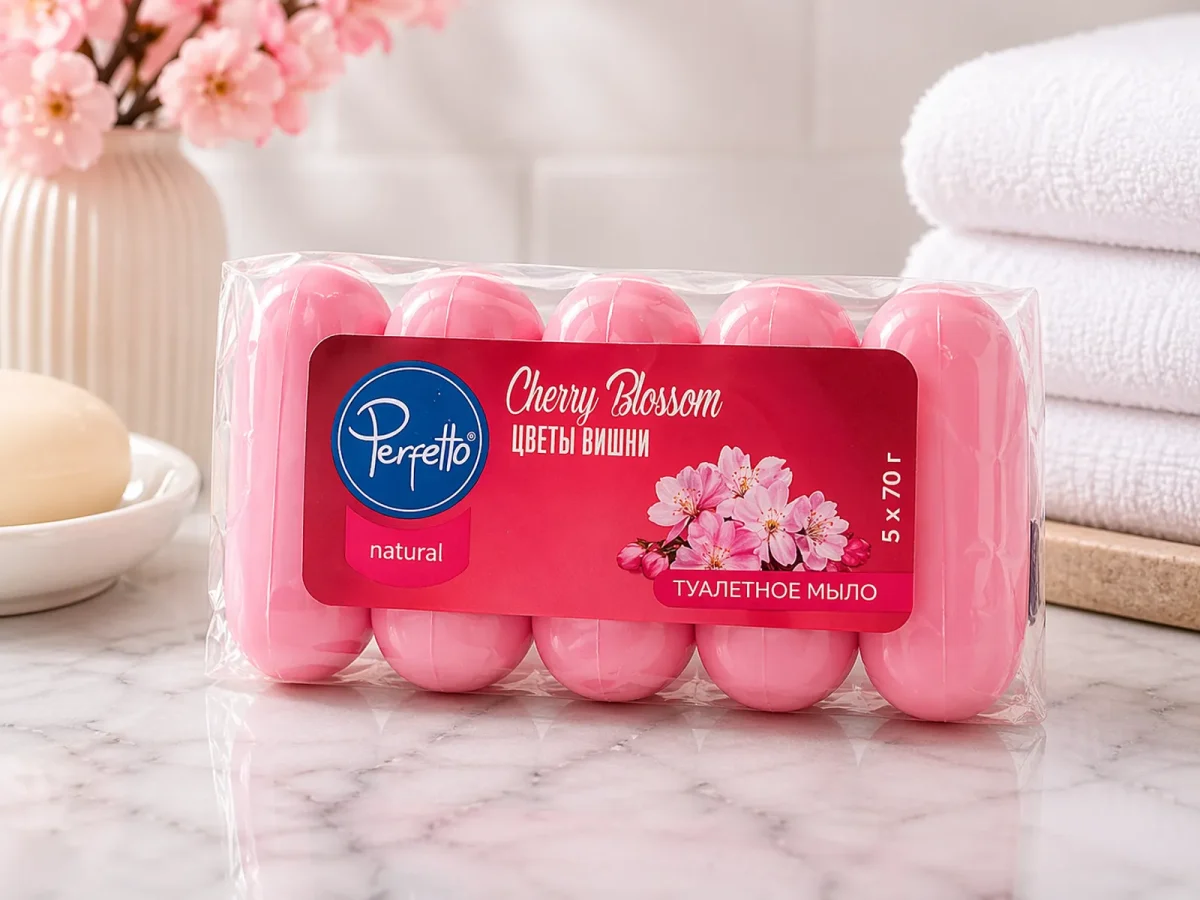 Tualettseep Perfetto kirsside õitsemine 5x70 g